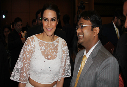 Dr Nikhil with celebrities