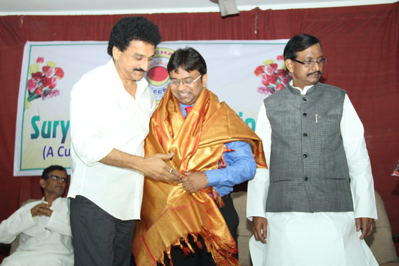 Felicitation of Dr Nikhil