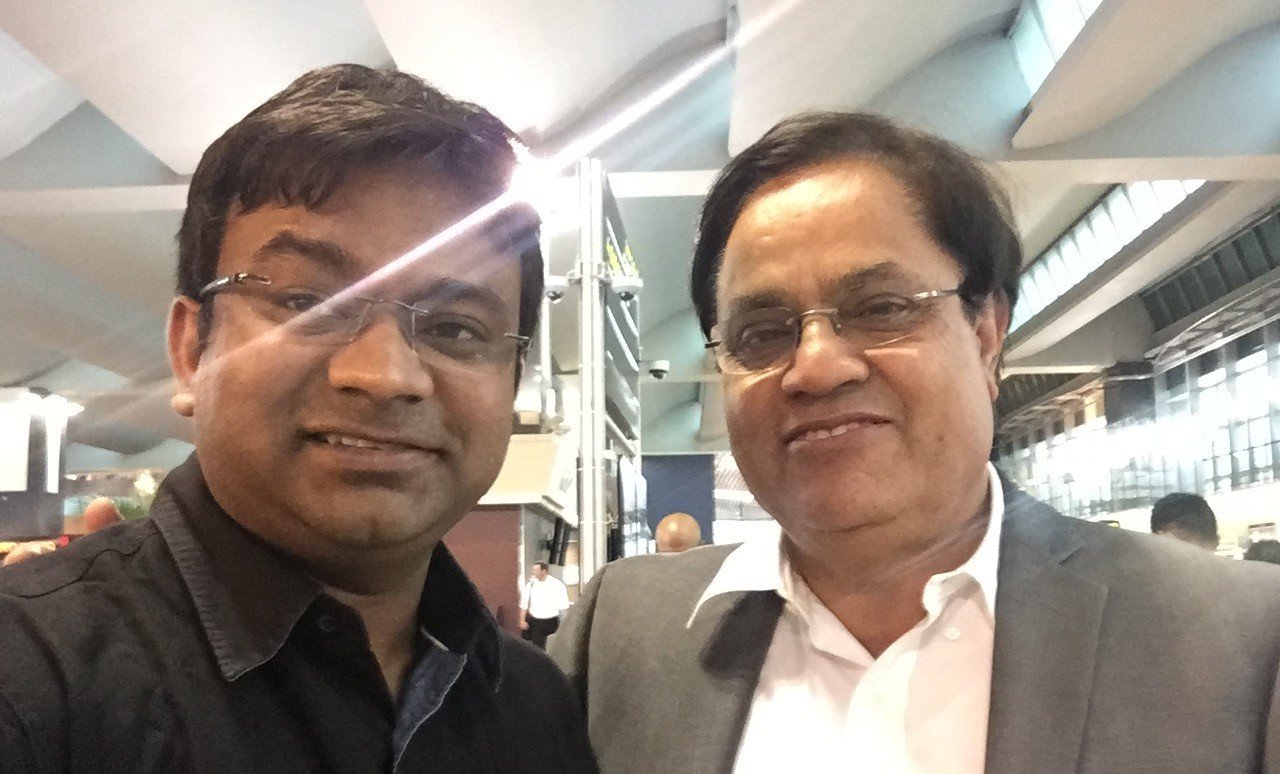 With Dignitaries