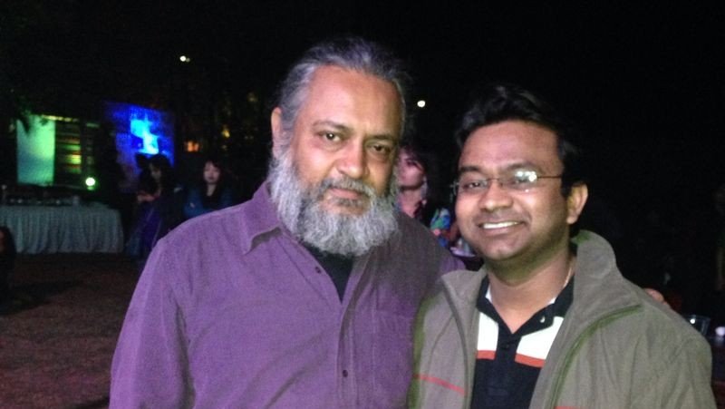 With celebrities