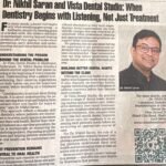 Dr Nikhil Saran TOI feature
